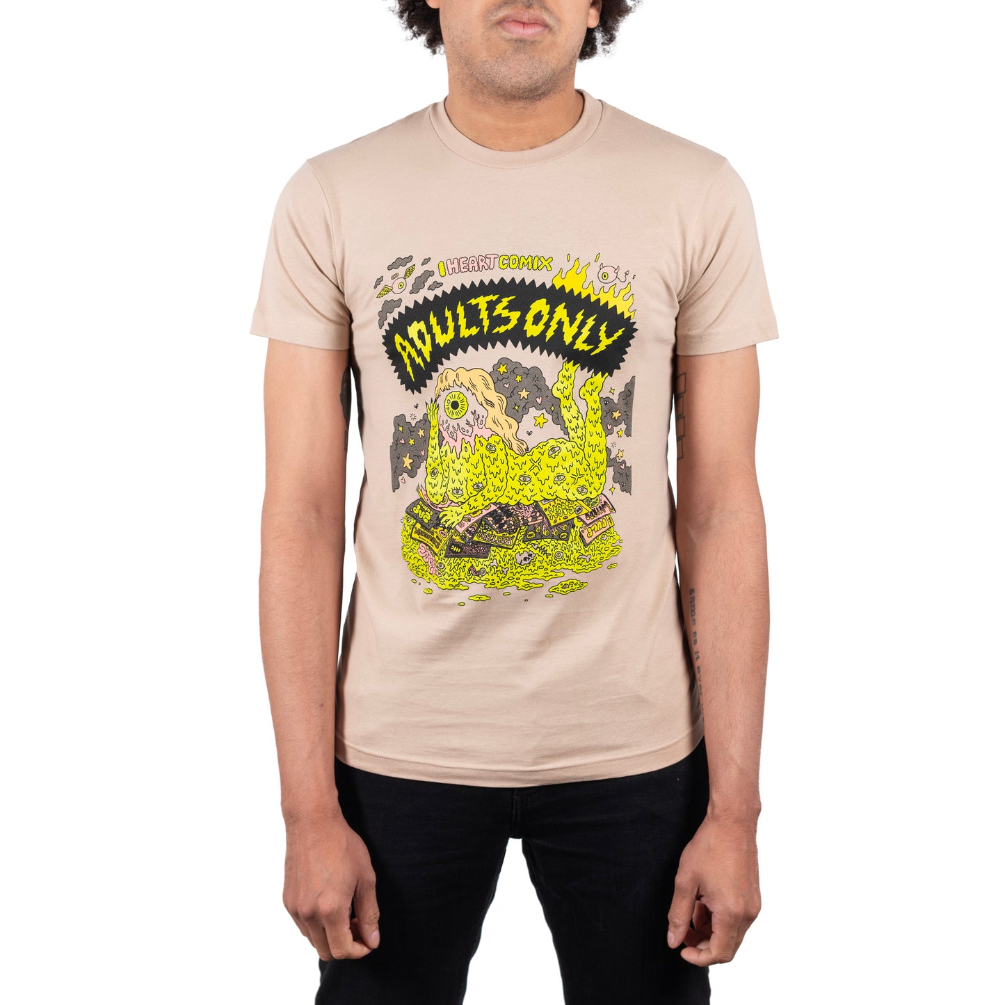 "Adults Only" By Sick Girls Tee