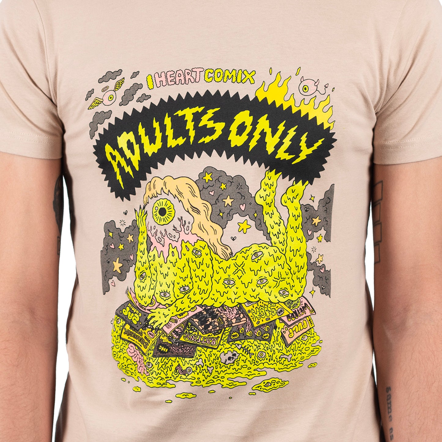 "Adults Only" By Sick Girls Tee